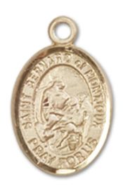 14kt Gold Saint Bernard of Montjoux Medal