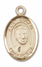 14kt Gold Saint Eugene de Mazenod Medal