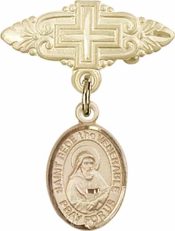 St. Bede the Venerable Baby Badge