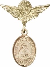 St. Bede the Venerable Baby Badge