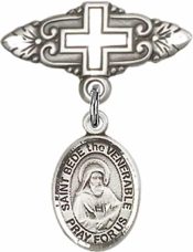 St. Bede the Venerable Baby Badge