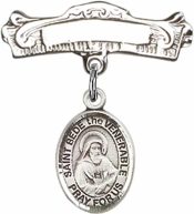 St. Bede the Venerable Baby Badge