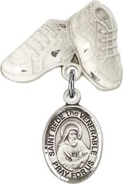 St. Bede the Venerable Baby Badge