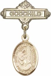 St. Elizabeth of the Visitation Baby Badge