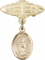 St. Christina the Astonishing Baby Badge