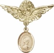 St. Louis Marie de Montfort Baby Badge