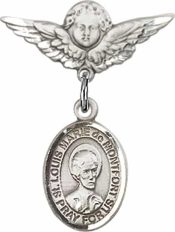 St. Louis Marie de Montfort Baby Badge
