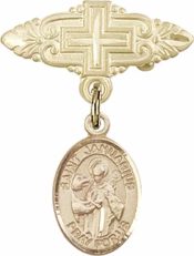 St. Januarius Baby Badge