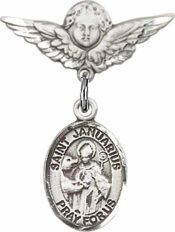 St. Januarius Baby Badge