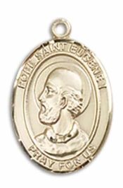 14kt Gold Pope St Eugene I Medal