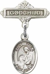 St. Paula Baby Badge
