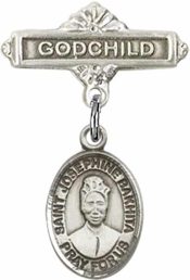 St. Josephine Bakhita Baby Badge