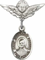 St. Josemaria Escriva Baby Badge