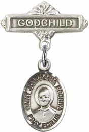 St. Josemaria Escriva Baby Badge