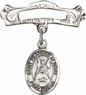 St. Frances of Rome Baby Badge