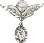 St. Frances of Rome Baby Badge