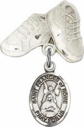 St. Frances of Rome Baby Badge