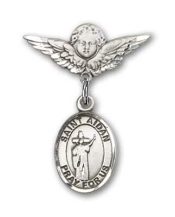 St. Aidan of Lindesfarne Baby Badge