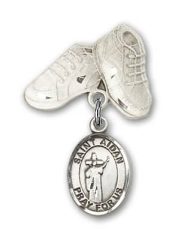 St. Aidan of Lindesfarne Baby Badge