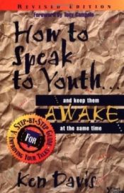 How To Speak To Youth And Keep Them Awake At The Same Time
