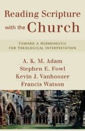 Reading Scripture With The Church