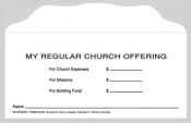 3 Fund Weekly Bill Size Offering Envelopes