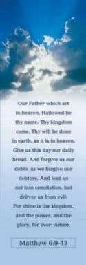 Lords Prayer Adult Bookmarks