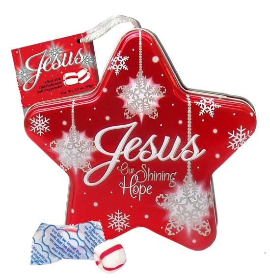 Jesus Christmas Star Scripture Candy Tin - Christian Expressions ...