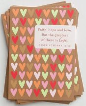 Faith Hope And Love Packaged Notes