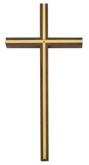 10" walnut cross boxed
