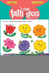 Happy Flowers Stick N Sniff Stickers