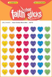 Heart Smiles Micro Mini Stickers