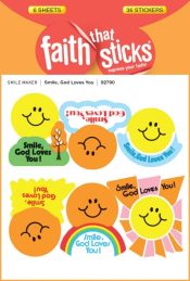 Smile God Loves You Stickers