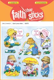God Loves Kids Stickers
