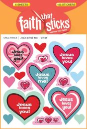 Jesus Loves You Stickers