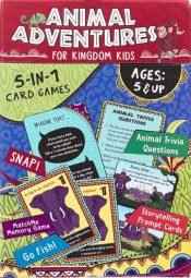 Animal Adventures For Kingdom Kids Melos Kingdom Game Card
