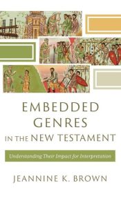 Embedded Genres In The New Testament