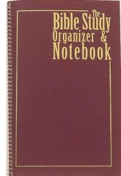 Bible Study Organizer And Notebook