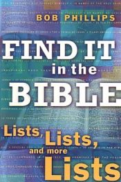 Find It In The Bible