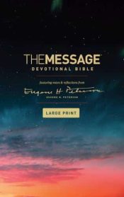 Message Devotional Bible Large Print