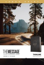 Message Thinline Large Print Edition