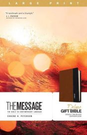 Message Deluxe Gift Bible Large Print