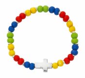 BABY MULT WOOD STRETCH BRACELET CARDED
