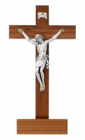 5.25" DELUXE STAND CRUCIFIX BOXED