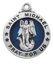 Sterling Silver Saint Michael