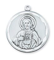 Sterling Silver Scapular Pendant Boxed