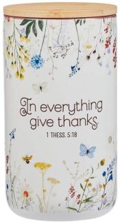 In Everything Give Thanks Topsy Turvy Gratitude Jar