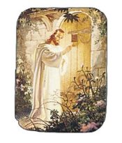 Christ Knocking Pocket Cards