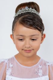 Antique Rhinestone First Communion Tiara
