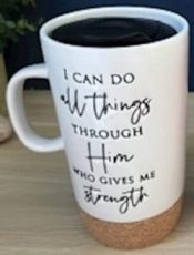 I Can Do All Things Travel Mug With Lid